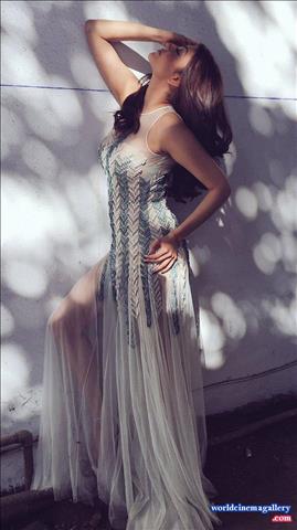 Kajal Agarwal Green Saree Stills