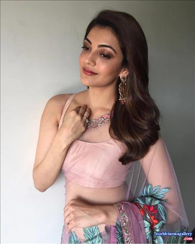 Kajal Aggarwal Saree Stills