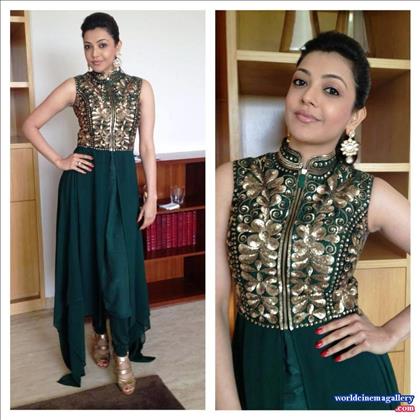 Kajal Aggarwal Saree Stills