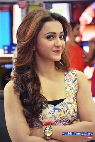 Koushani Stills in Blue Dress