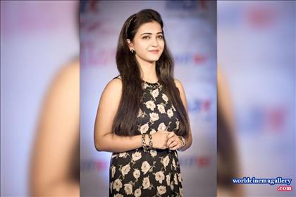 Koushani Stills in Blue Dress