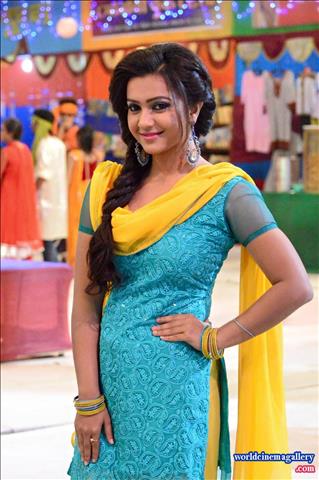 Koushani Stills in Blue Dress