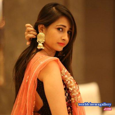 Manvitha Harish Saree Stills - World Cinema Gallery