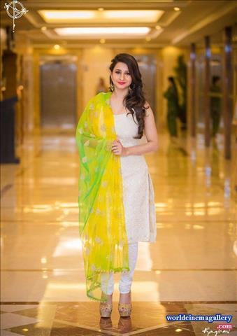 Manvitha Harish Saree Stills - World Cinema Gallery