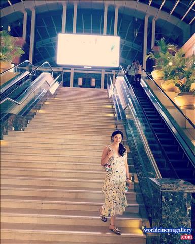 Mehreen Pirzada Stills At Zee Apsara Awards 2018