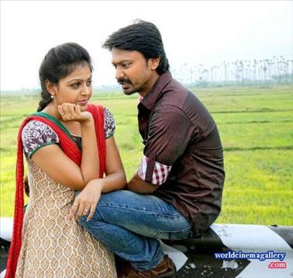 Monal Gajjar Stills in Vanavarayan Vallavarayan