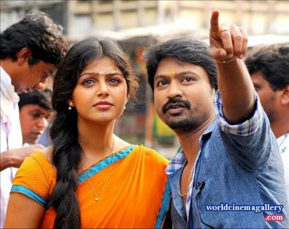 Monal Gajjar Stills in Vanavarayan Vallavarayan