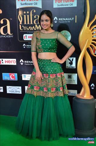 Nandita Swetha Stills At IIFA Utsavam Awards 2017