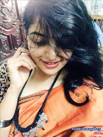 Nikhila Vimal Saree Stills