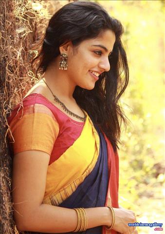 Nikhila Vimal Saree Stills