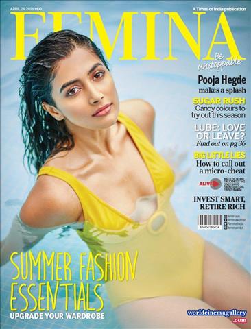 Pooja Hegde Bikini Stills at Femina 2018