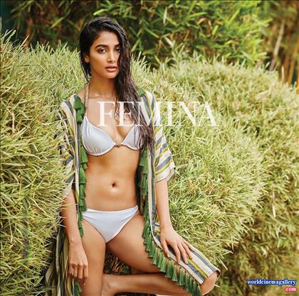 Pooja Hegde Bikini Stills at Femina 2018