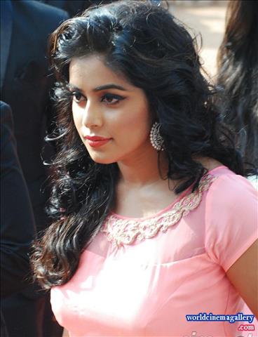 Poorna Stills in Rose dress