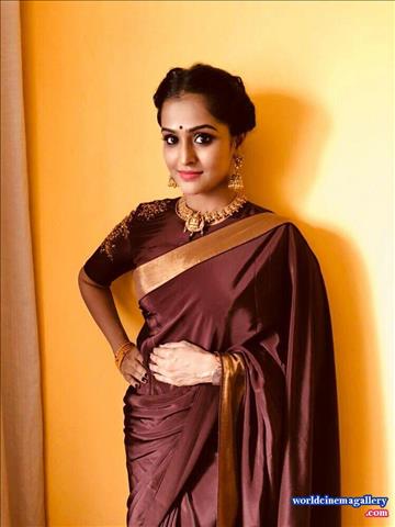 Remya Nambisan At bhavana marriage Stills