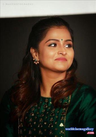 Remya Nambisan At bhavana marriage Stills