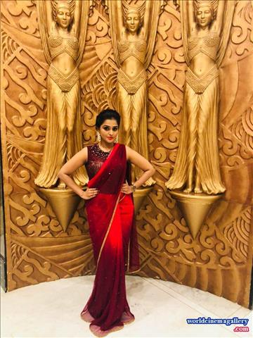 Remya Nambisan At bhavana marriage Stills