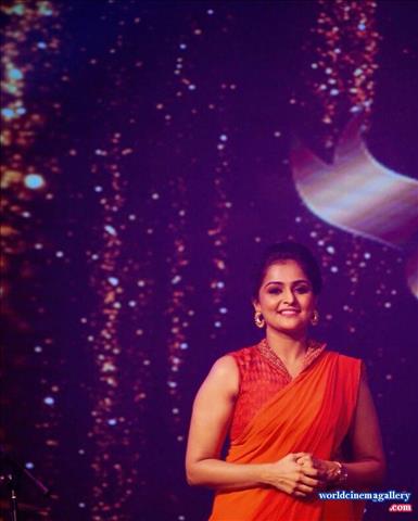 Remya Nambisan At bhavana marriage Stills