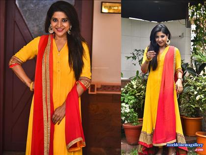 Sakshi Agarwal in Yellow Dress