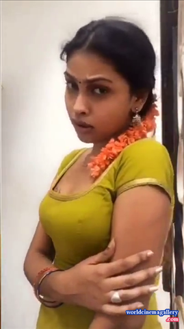 Sri Nikha Green Dress Stills