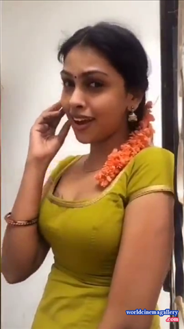 Sri Nikha Green Dress Stills