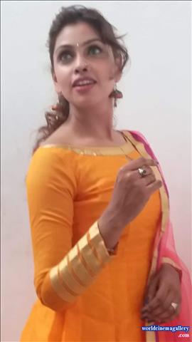 Sri Nikha Green Dress Stills