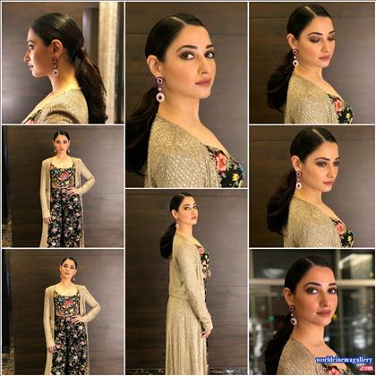 Tamanna Bhatia Stills At Zee Apsara Awards 2018