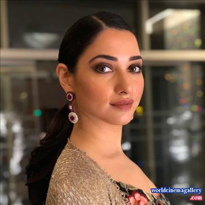 Tamanna Bhatia Stills At Zee Apsara Awards 2018