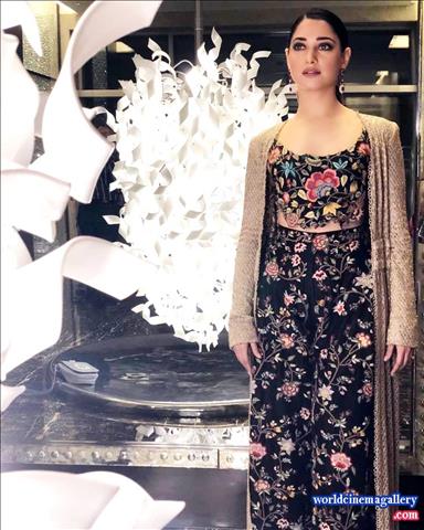 Tamanna Bhatia Stills At Zee Apsara Awards 2018