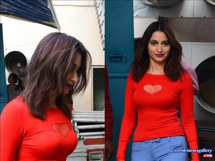 Tamanna Hot Stills in Cameraman Gangatho Rambabu