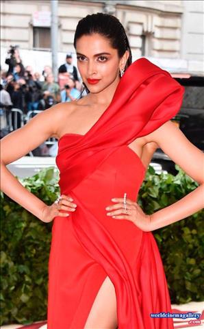Deepika Padukone Stills At Metgala 2018