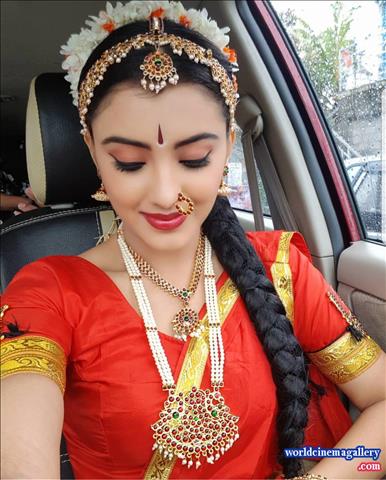 Malvika Sharma Stills At Nela Ticket Audio Launch