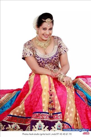 Sadhika Venugopal Latest Saree Stills