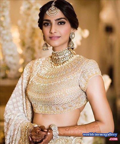 Sonam Kapoor Marriage Photos