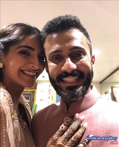 Sonam Kapoor Marriage Photos