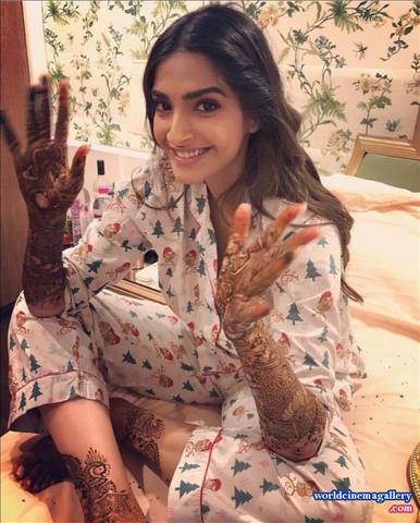 Sonam Kapoor Marriage Photos
