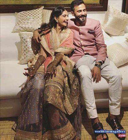 Sonam Kapoor Marriage Photos