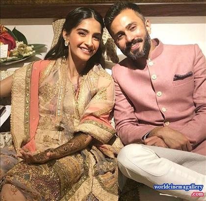 Sonam Kapoor Marriage Photos