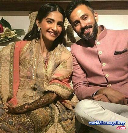 Sonam Kapoor Marriage Photos