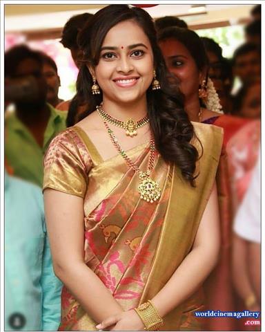 Sri Divya Kanchi Pattu Saree Stills