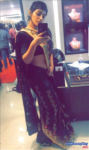 Yashika Aannand Saree Stills