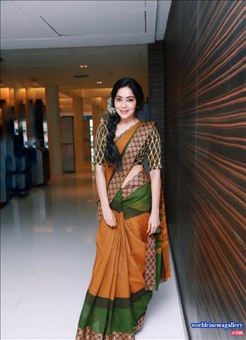 Anchor Ramya Saree Stills - World Cinema Gallery