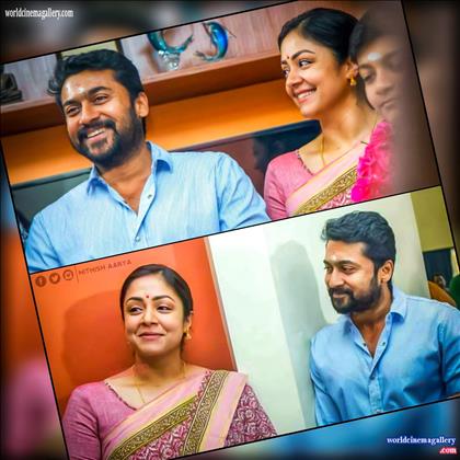 Jyothika Stills At Kaatrin Mozhi Movie Launch