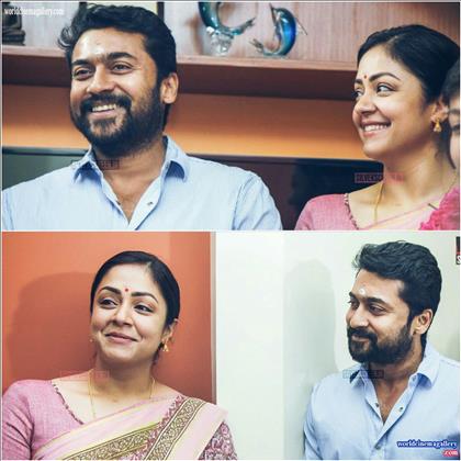 Jyothika Stills At Kaatrin Mozhi Movie Launch