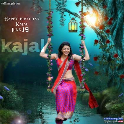 Kajal Aggarwal Birthday celebration At 2018