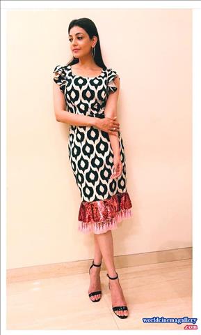 Kajal Aggarwal Stills At Paris Paris Photoshoot