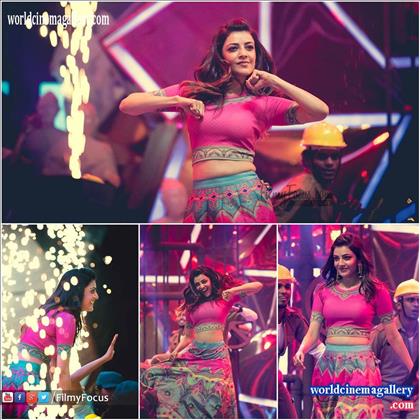 Kajal Aggarwal Stills At Vijay Awards 2018