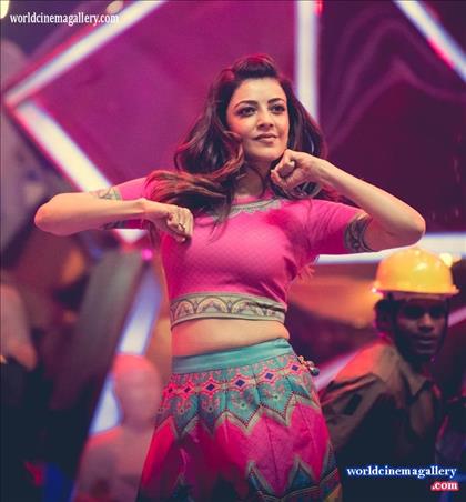 Kajal Aggarwal Stills At Vijay Awards 2018