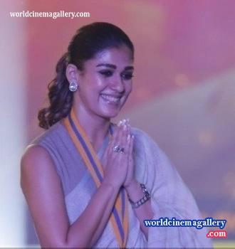 Nayanthara Stills At Behindwoods Gold Medals 2018