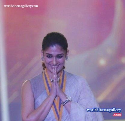 Nayanthara Stills At Behindwoods Gold Medals 2018