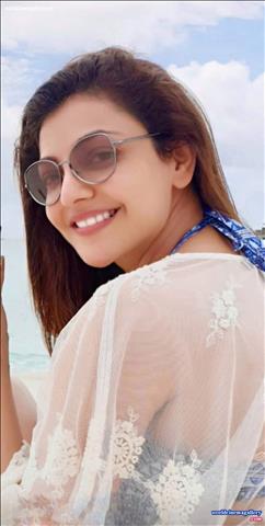 Kajal Aggarwal bikini stills in Maldives